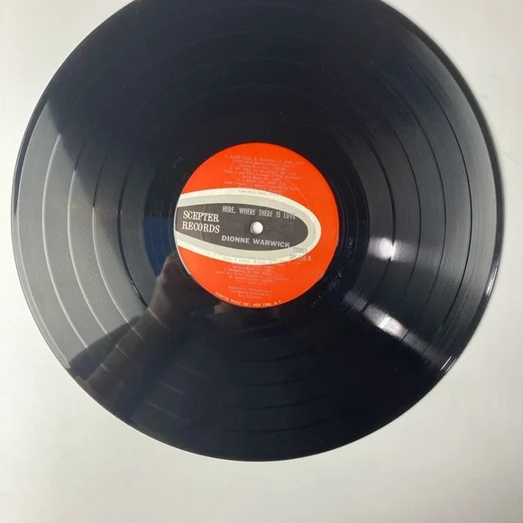 Dionne Warwick Here Where There Is Love Vintage Vinyl Record Album - Picture 4 of 4